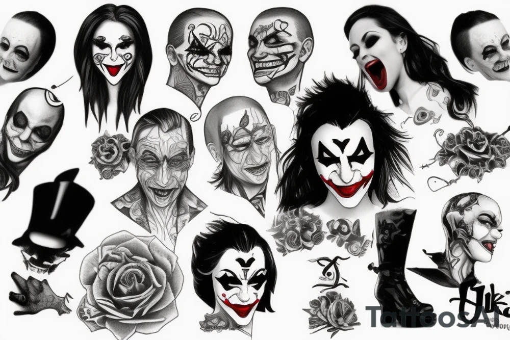 Joker tattoo idea