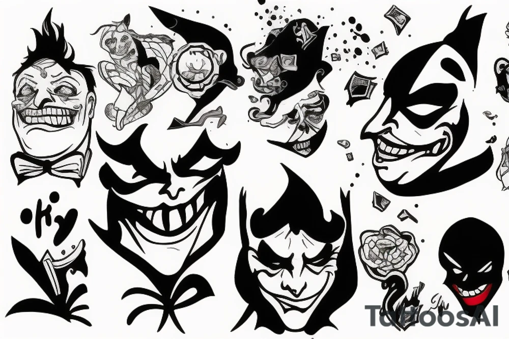 Joker tattoo idea