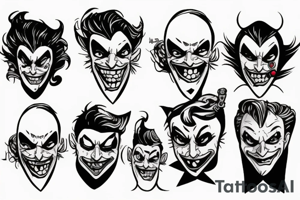 Joker tattoo idea