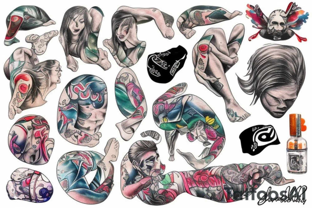 Brazylijskie Jiu jitsu, wojownicy, brazylia tattoo idea