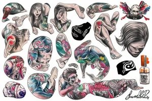 Brazylijskie Jiu jitsu, wojownicy, brazylia tattoo idea