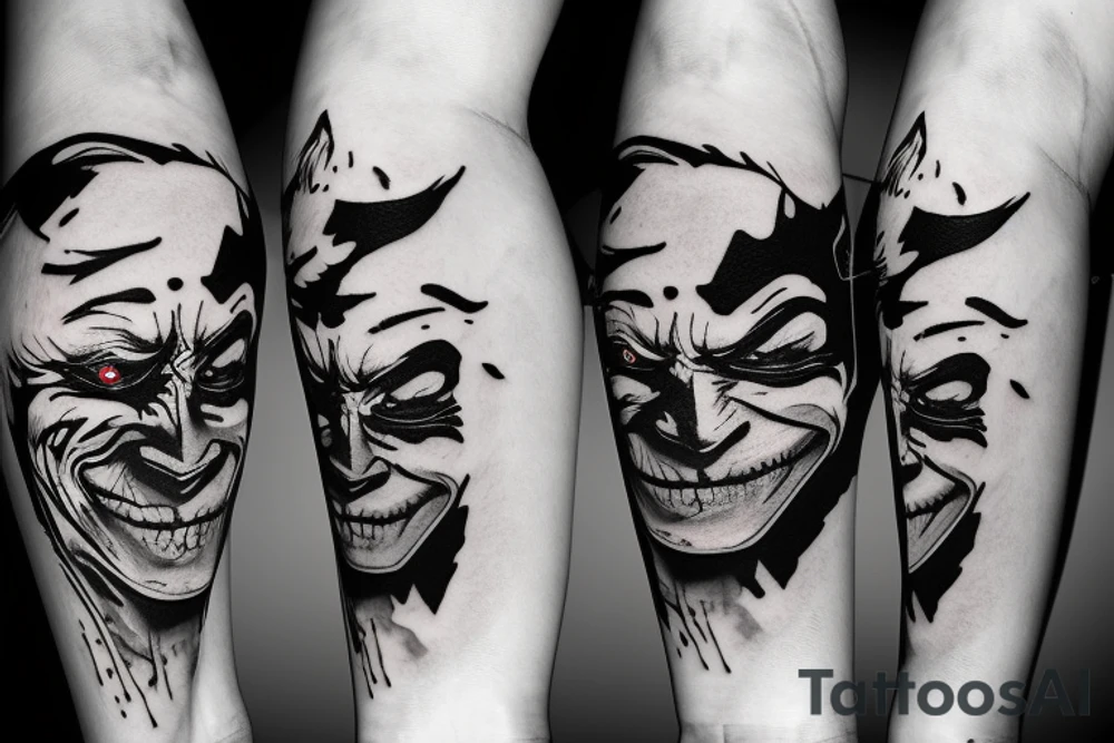 Joker ha ha ha tattoo idea