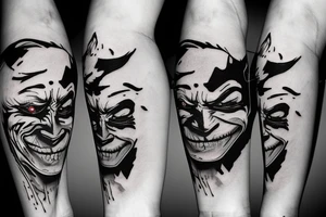 Joker ha ha ha tattoo idea