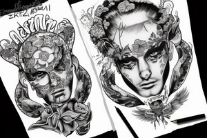 Polish rapper zeamsone tattoo idea