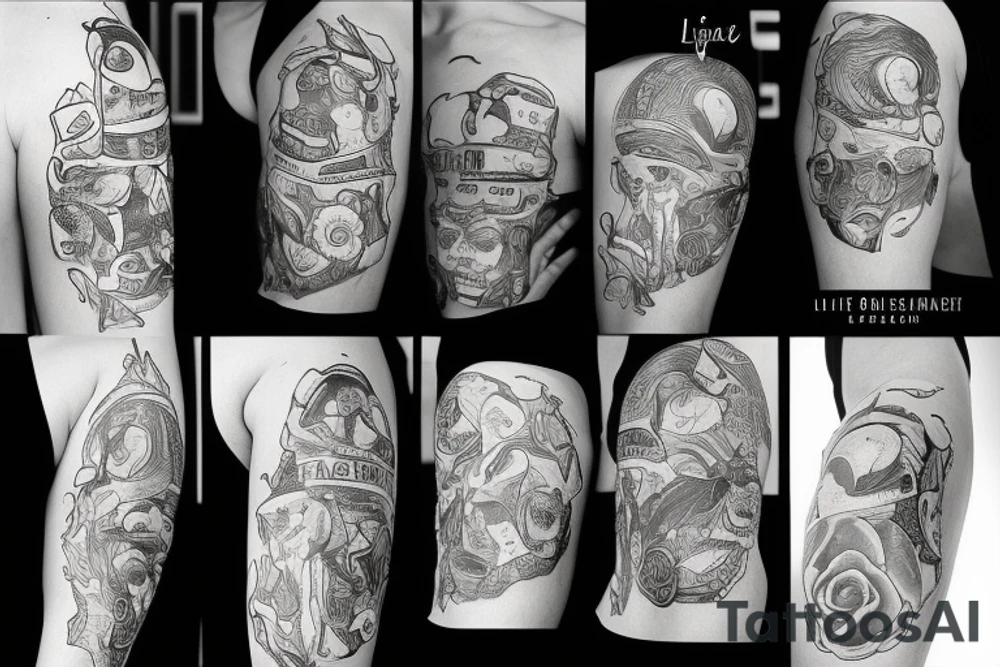 Life is hard tattoo idea