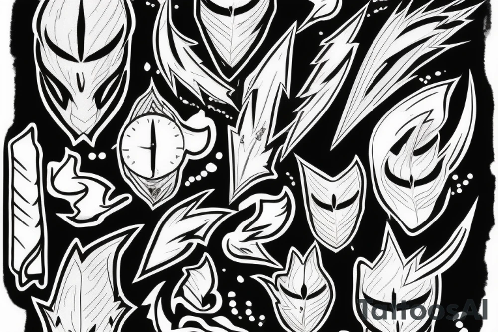 lightning tattoo idea