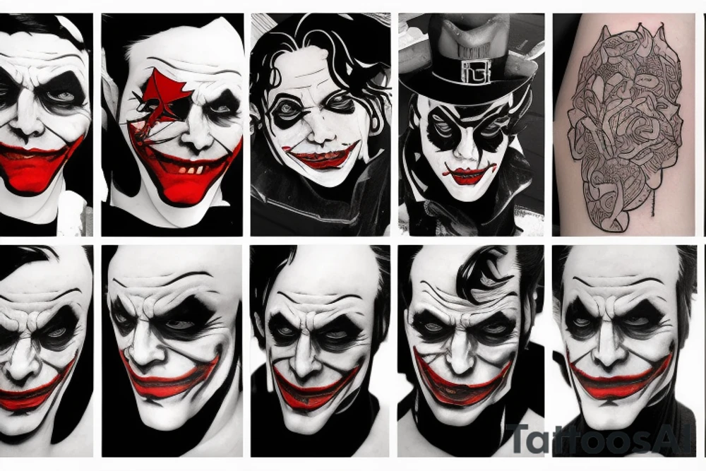 Joker tattoo idea
