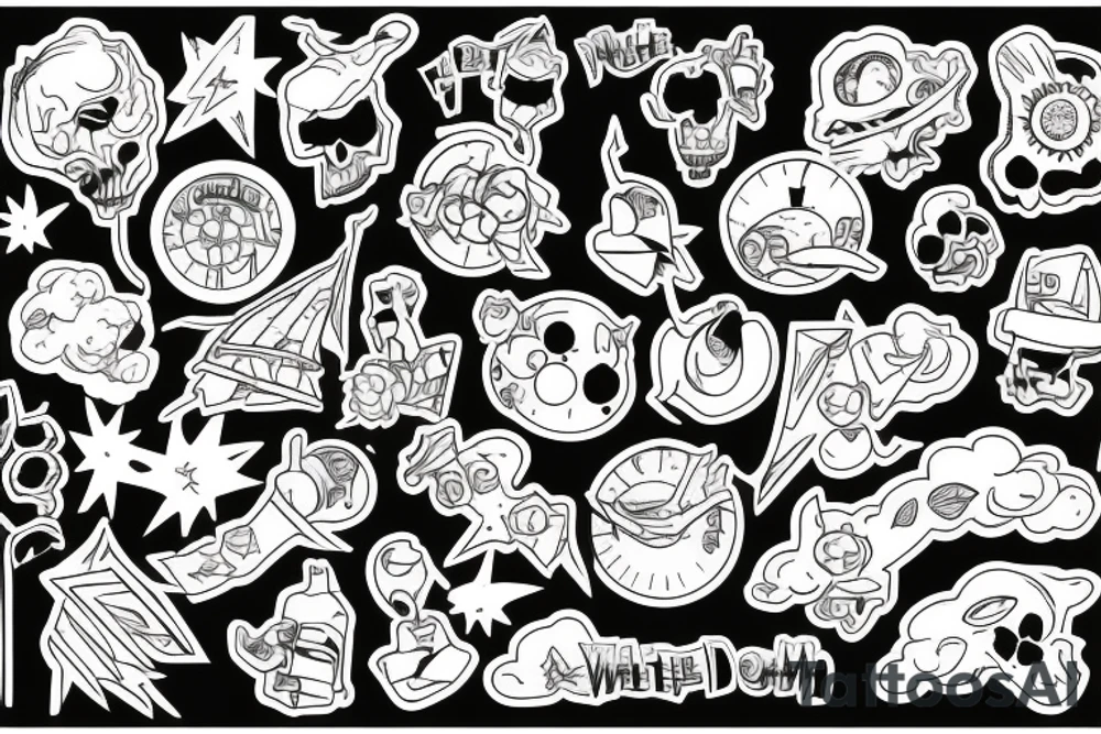 Wietnam,atomic bomb tattoo idea