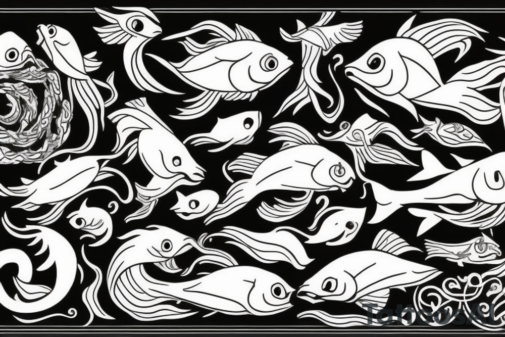 Pisces tattoo idea