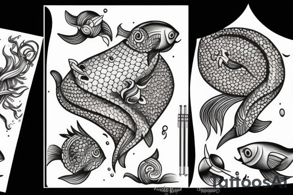 Pisces tattoo idea