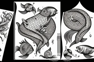 Pisces tattoo idea