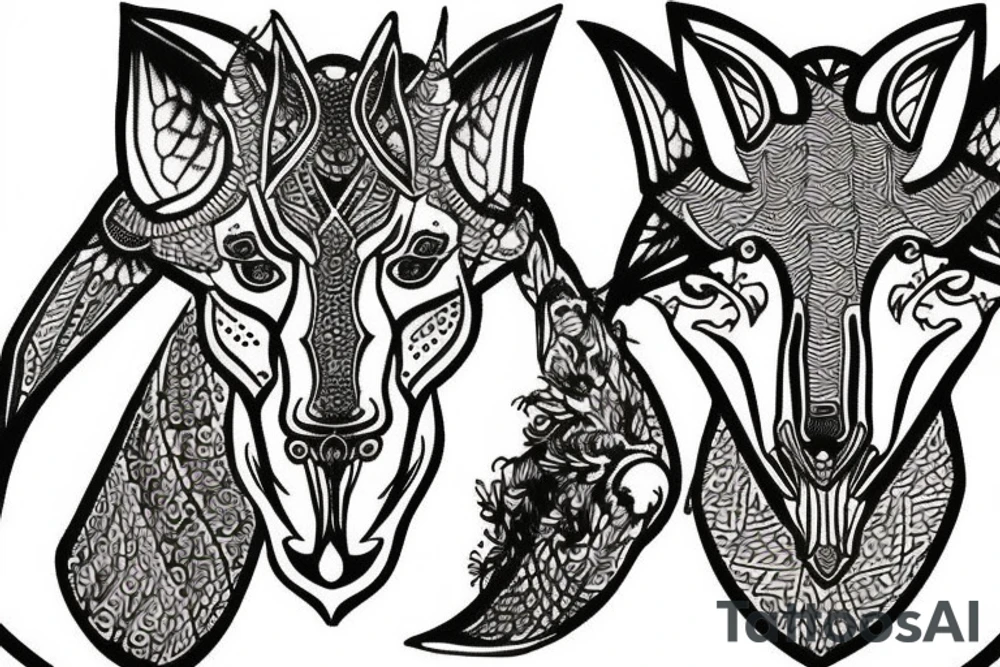 anubis tattoo idea