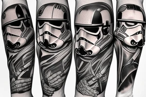 Star wars character tattoo idea