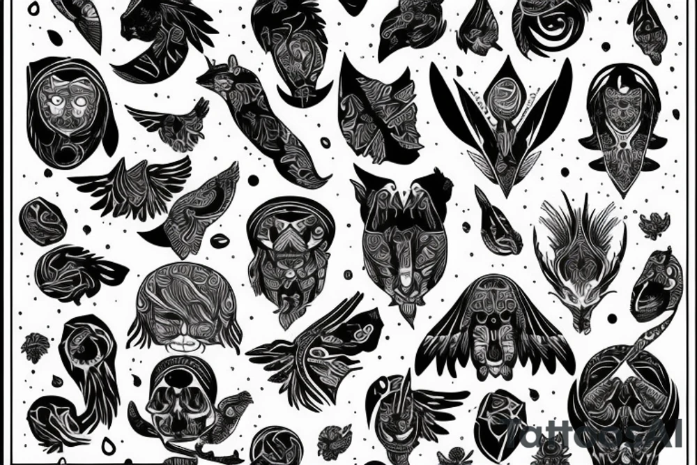 Kwiatki z łodygami tattoo idea