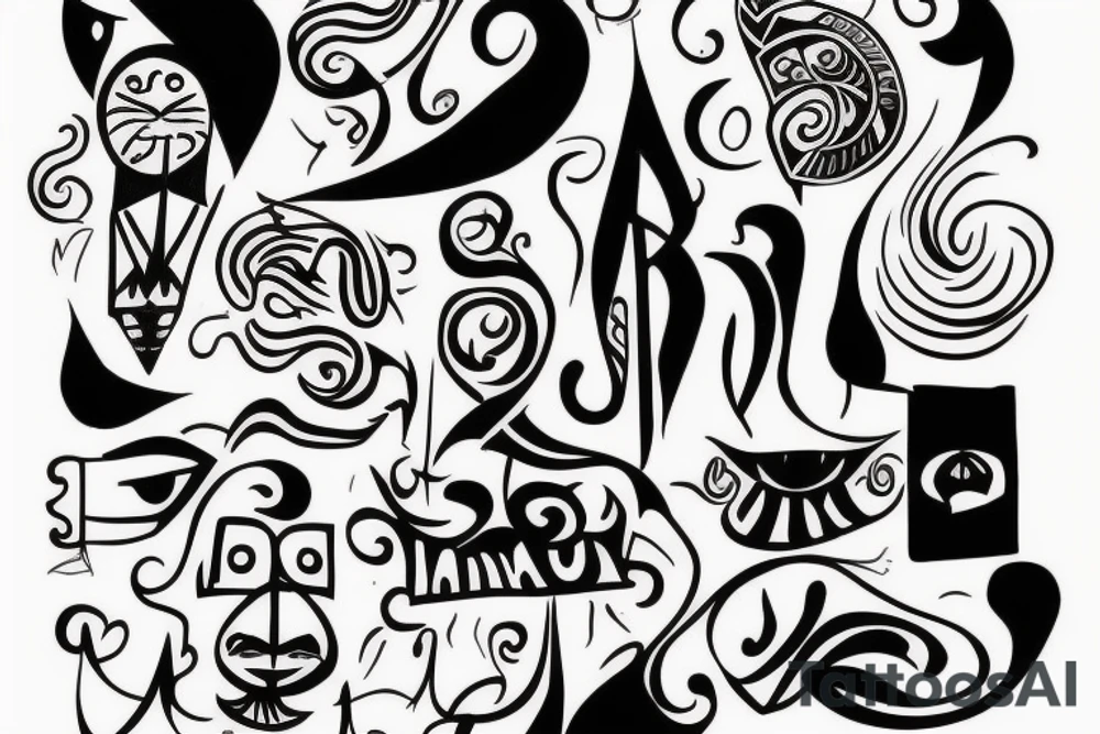 Miś uszarek tattoo idea