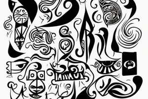 Miś uszarek tattoo idea