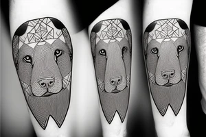 Labrador tattoo idea