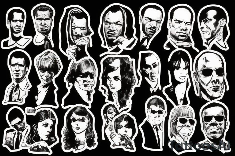 pulp fiction tattoo idea