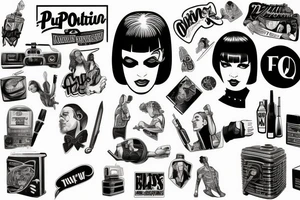 pulp fiction tattoo idea