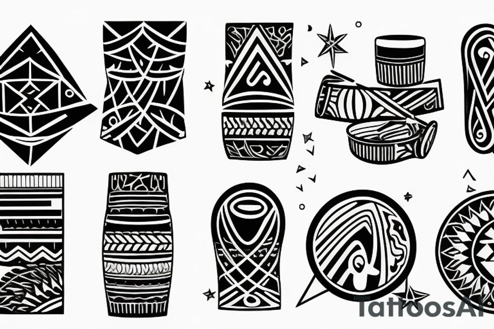 Drums tattoo idea