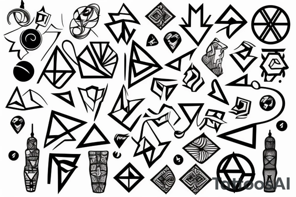 Zwierzęta tattoo idea