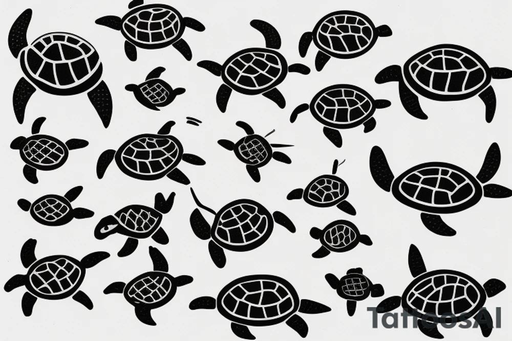 Turtle tattoo idea
