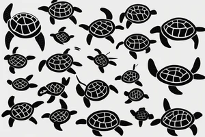 Turtle tattoo idea