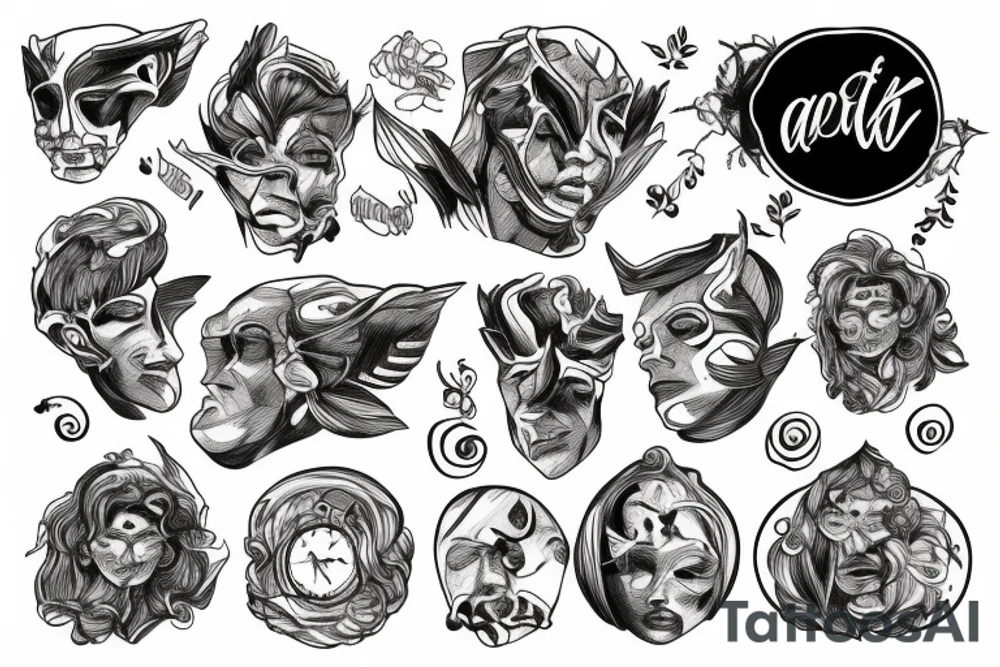 atlas holding earth tattoo idea