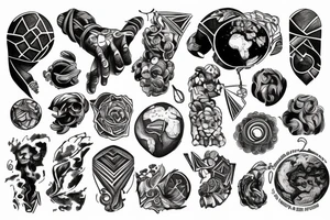 atlas holding earth tattoo idea