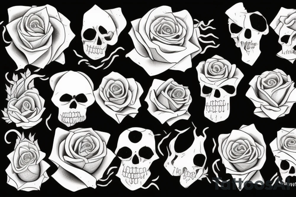 rose tattoo idea