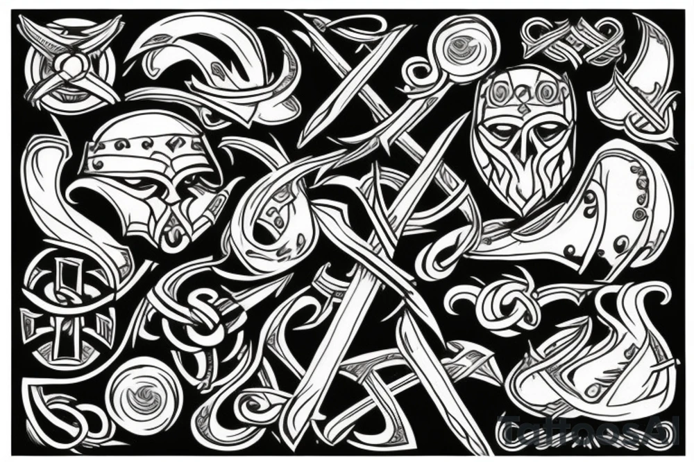Viking tattoo idea
