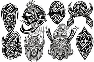 Viking tattoo idea