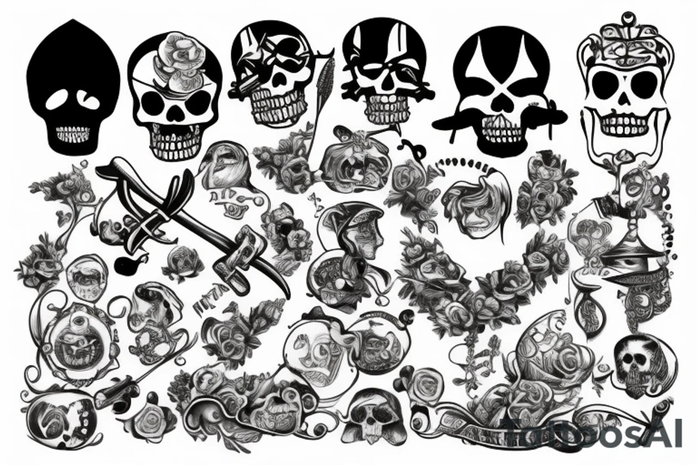 pirats tattoo idea