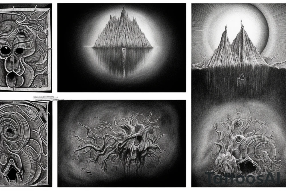 Beksinski tattoo idea
