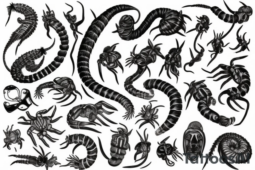 Scolopendra tattoo idea