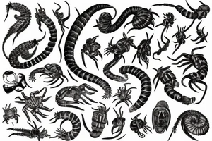 Scolopendra tattoo idea