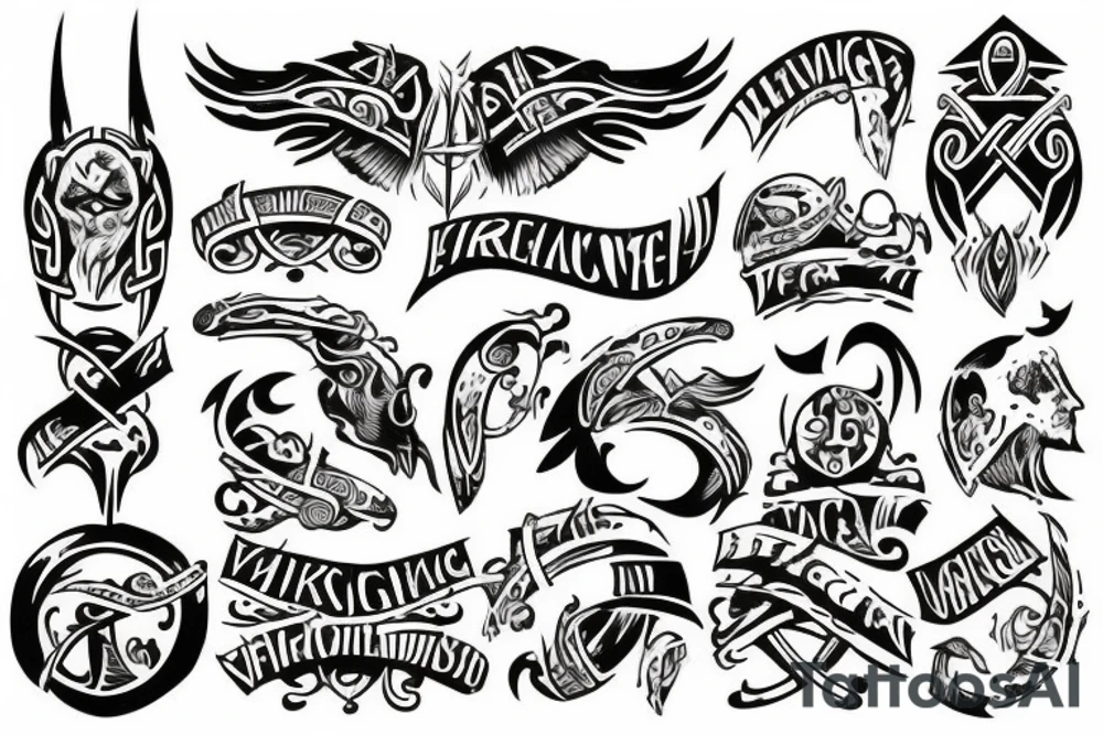 Viking tattoo idea