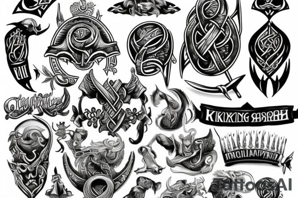 Viking tattoo idea