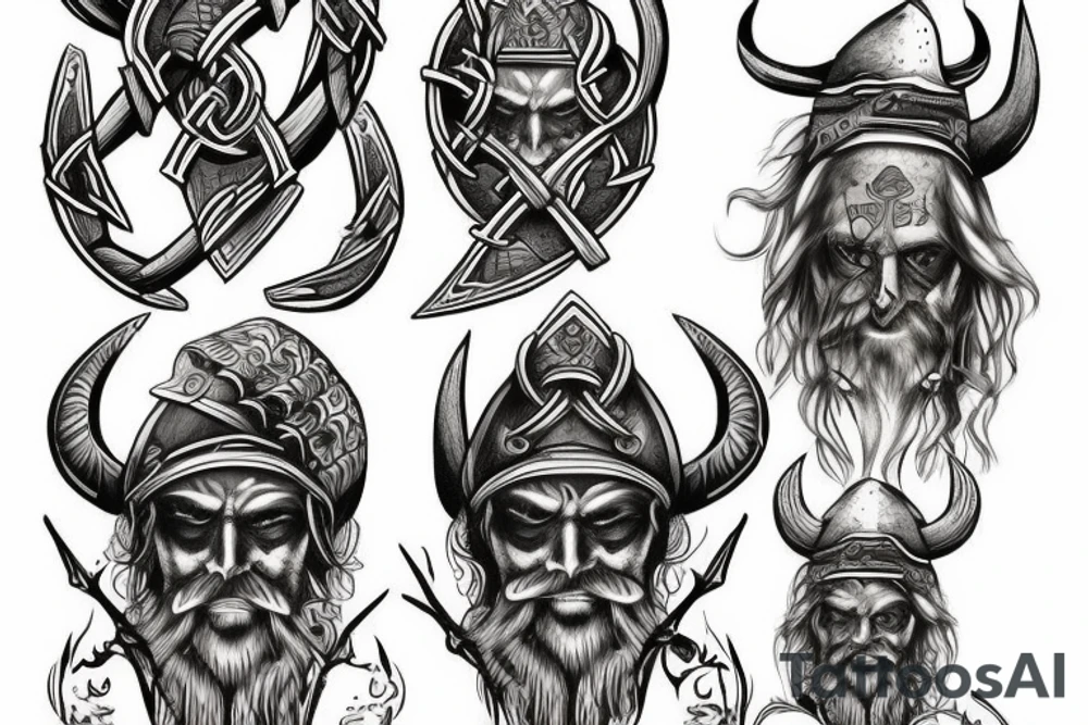 Viking tattoo idea