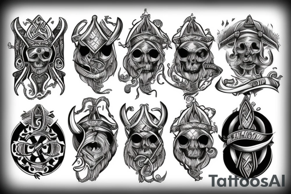Viking tattoo idea