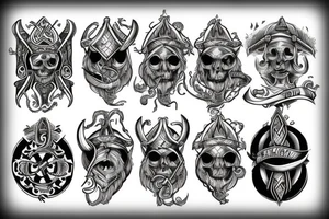 Viking tattoo idea