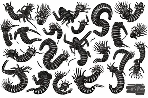 Scolopendra tattoo idea