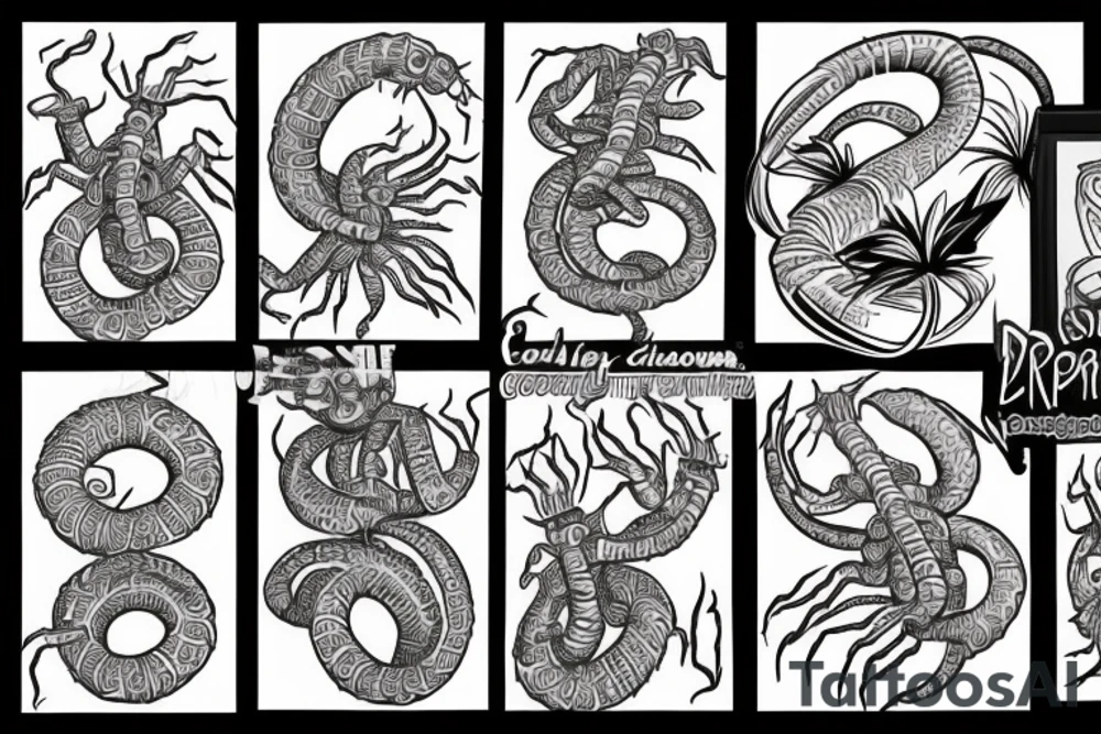 Scolopendra tattoo idea