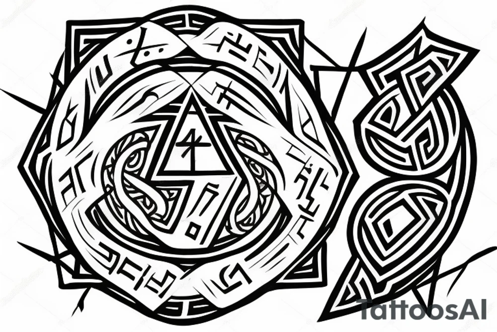 Havamal runes tattoo idea