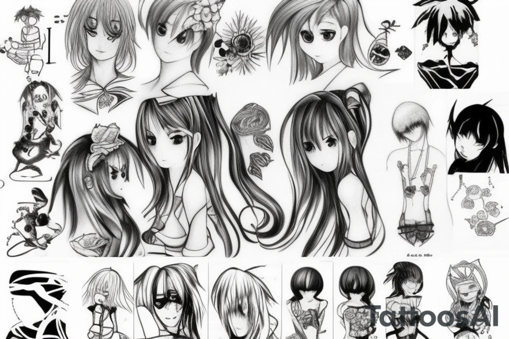 Anime tattoo idea