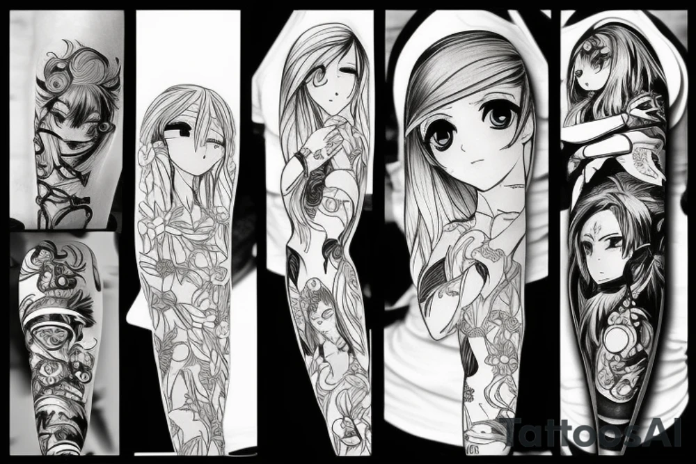 Anime tattoo idea