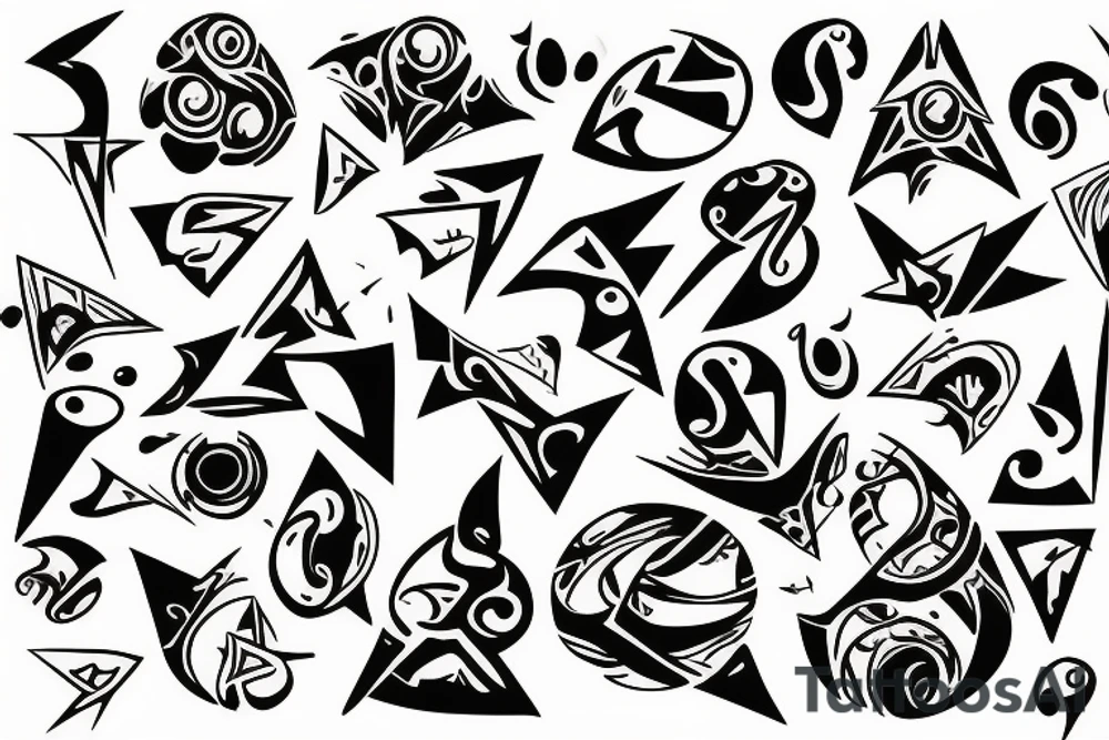 😈 za uchem tattoo idea