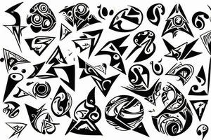 😈 za uchem tattoo idea