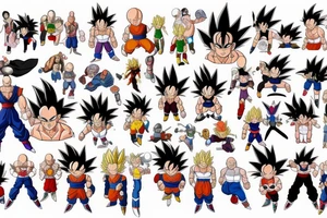 Dragon ball z tattoo idea