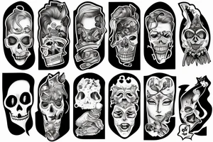 Wąż owijajacy pieniądze i karty tattoo idea